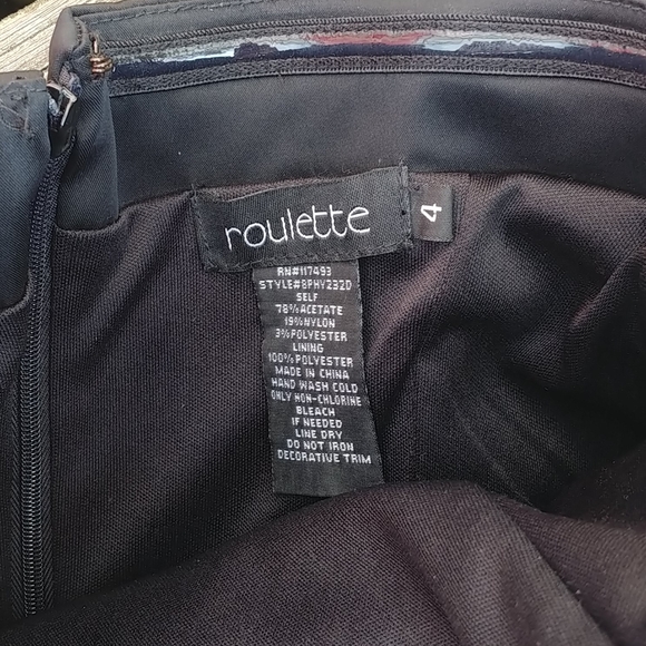 Roulette strapless little black dress - Picture 3 of 7